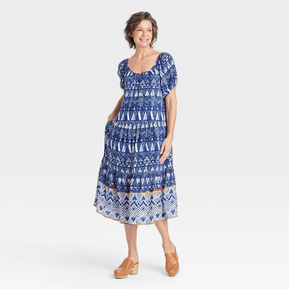 Knox Rose Dresses & Skirts - SALE BOHO TIERED MIDI DRESS